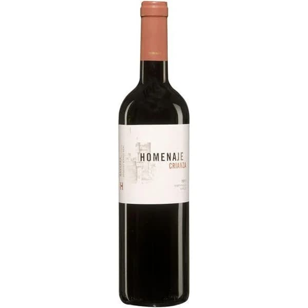 Vino Tinto Crianza D.O. Navarra HOMENAJE, botella 75 cl - 0.75 l - Imagen del producto en Findit