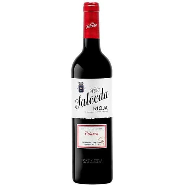 Vino Tinto Crianza D.O. Rioja SALCEDA, botella 37,5 cl - 0.38 l - Imagen del producto en Findit