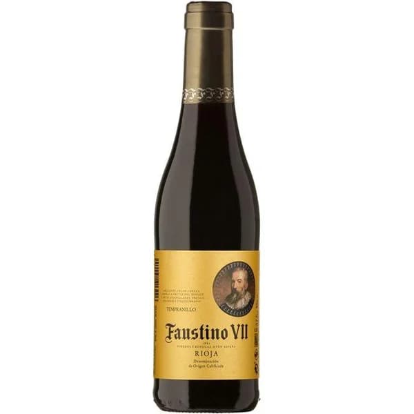 Vino Tinto D.O. Rioja FAUSTINO VII, botellín 37,5 cl - 0.38 l - Imagen del producto en Findit