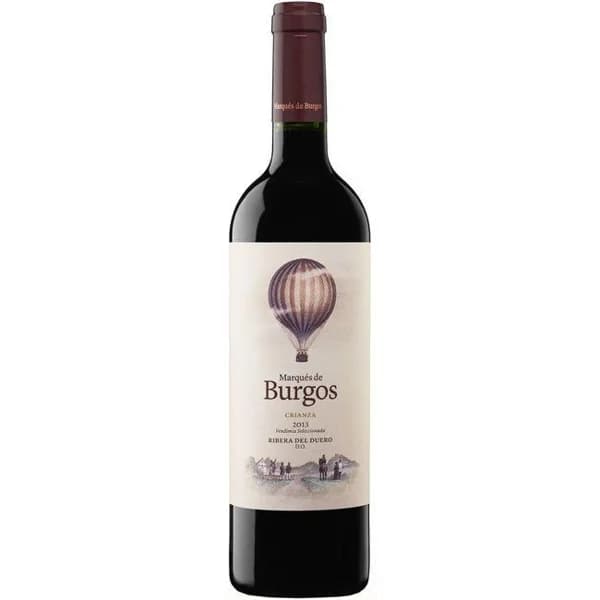 Vino Tinto Crianza R. del Duero MARQUÉS DE BURGOS, botella 75 cl - 0.75 l - Imagen del producto en Findit