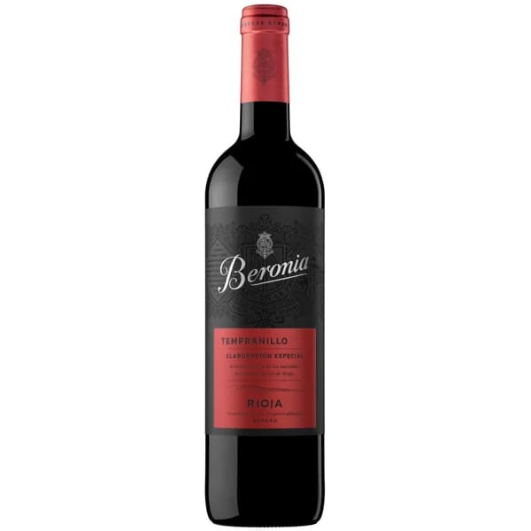 Vino Tinto Ferm. en Barrica Rioja BERONIA, botella 75 cl - 0.75 l - Imagen del producto en Findit