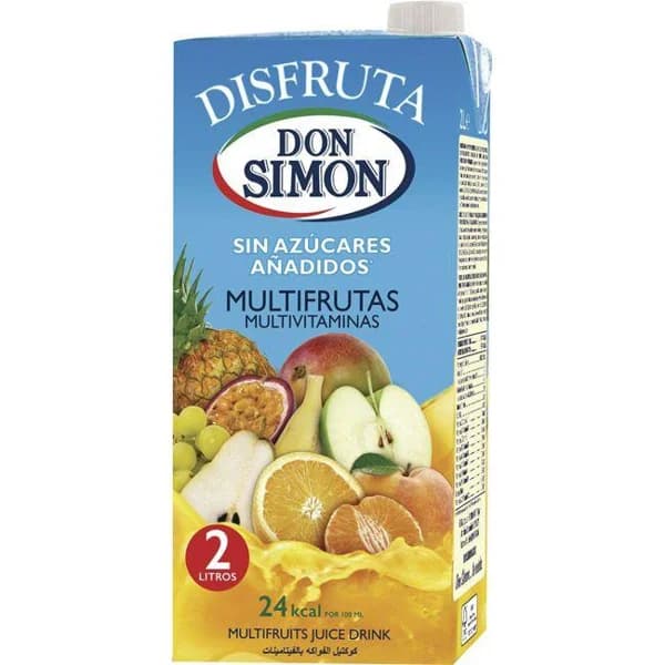 Néctar multivitaminas DON SIMON Disfruta, brik 2 litros - 1 ud - Imagen del producto en Findit