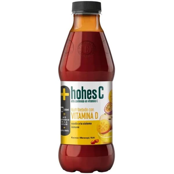 Zumo con vitamina D HOHES C, botella 1 litro - 1 ud - Imagen del producto en Findit