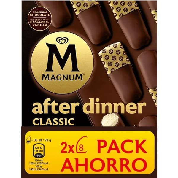 Helado After Dinner Class MAGNUM, pack 2x280 ml - 0.56 l - Imagen del producto en Findit