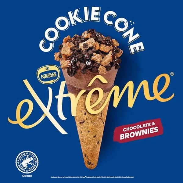 Cono cookie brownies EXTREME, 110 ml - 0.11 l - Imagen del producto en Findit