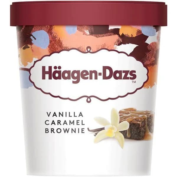 Helado de caramel-brownie HAAGEN DAZS, tarrina 386 g - 0.39 kg - Imagen del producto en Findit