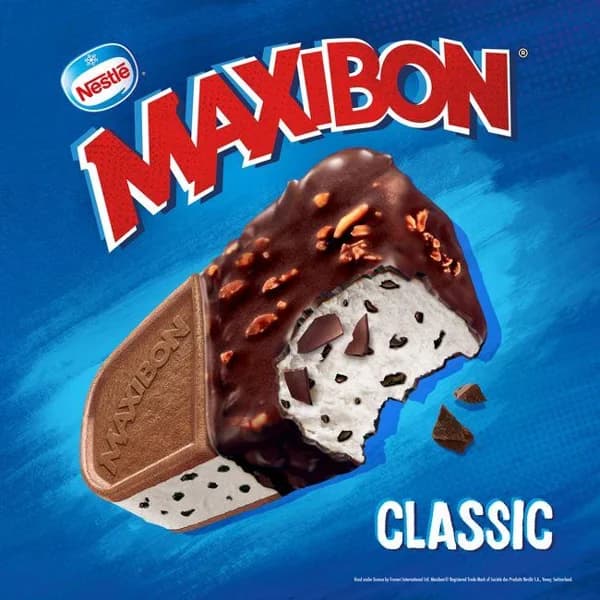Helado de nata MAXIBON, 1 ud, 140 ml - 1 ud - Imagen del producto en Findit