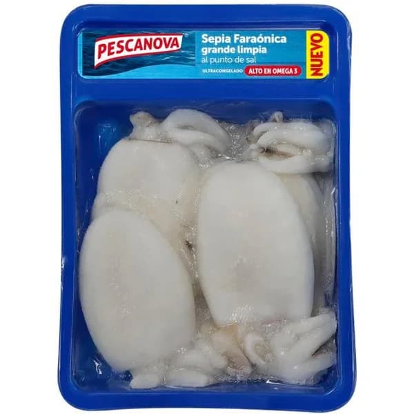 Sepia grande PESCANOVA, bandeja 350 g - 0.35 kg - Imagen del producto en Findit