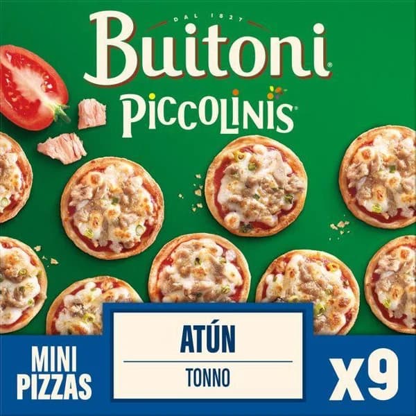 Piccolinis de atún BUITONI, caja 270 g - 0.27 kg - Imagen del producto en Findit