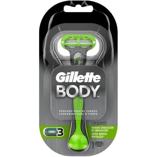 Máquina body hombre GILLETTE, pack 1 unid. - 1 ud - Imagen del producto en Findit