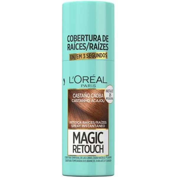 Retoca raíz color castaño caoba MAGIC RETOUCH, spray 75 ml - 0.08 l - Imagen del producto en Findit