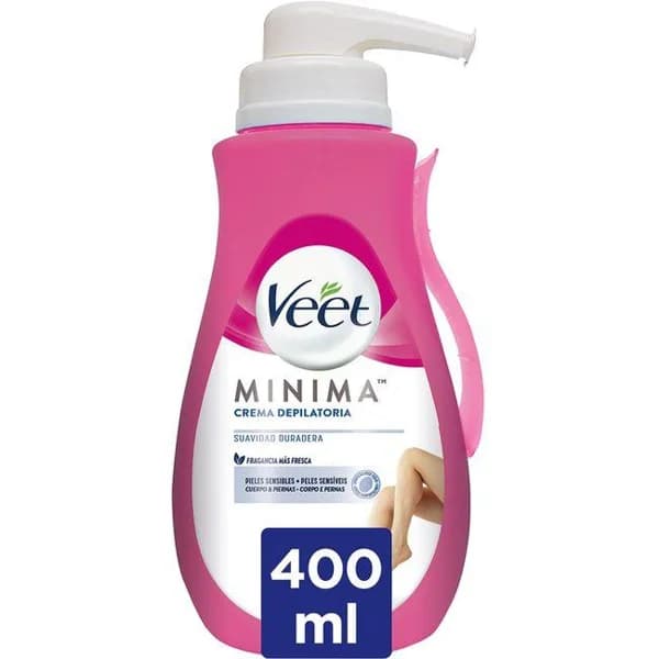 Crema depilatoria piel sensible VEET, dosificador 400 ml - 0.4 l - Imagen del producto en Findit