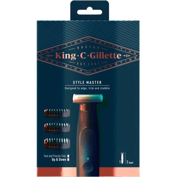 Máquina style master KINGCGILLETTE, pack 1 ud - 1 ud - Imagen del producto en Findit