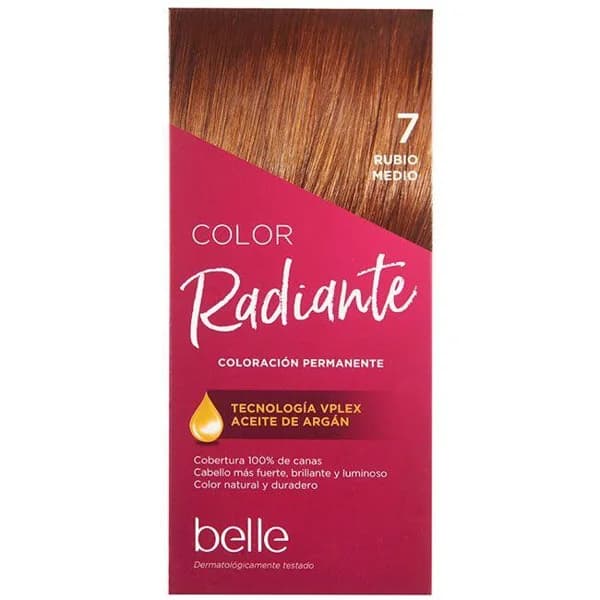 Tinte rubio medio N.7 belle, caja 1 ud. - 1 ud - Imagen del producto en Findit