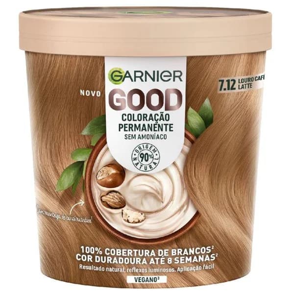 Tinte cocoon 7.12 sweet latte GARNIER GOOD, 1 ud - 1 ud - Imagen del producto en Findit