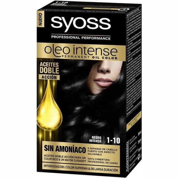 Tinte negro intenso N.1.10 SYOSS, caja 1 ud. - 1 ud - Imagen del producto en Findit