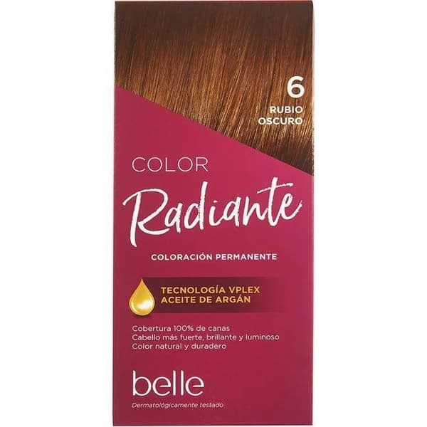 Tinte rubio oscuro N.6 belle, caja 1 ud - 1 ud - Imagen del producto en Findit