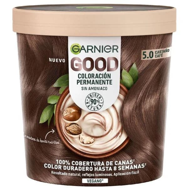 Tinte cocoon 5.0 castaño café GARNIER GOOD, pack 1 ud - 1 ud - Imagen del producto en Findit