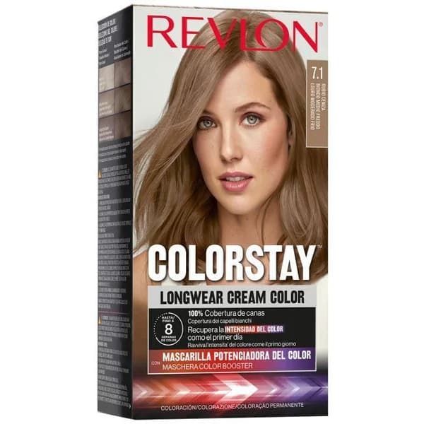 Tinte rubio ceniza 071 REVLON COLORSTAY, 1 ud - 1 ud - Imagen del producto en Findit