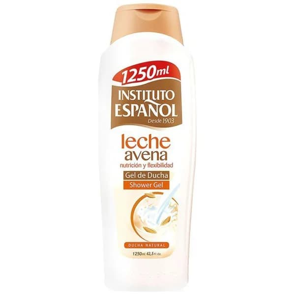 Gel de ducha leche avena INSTITUTO ESPAÑOL, bote 1.250 ml - 0 l - Imagen del producto en Findit