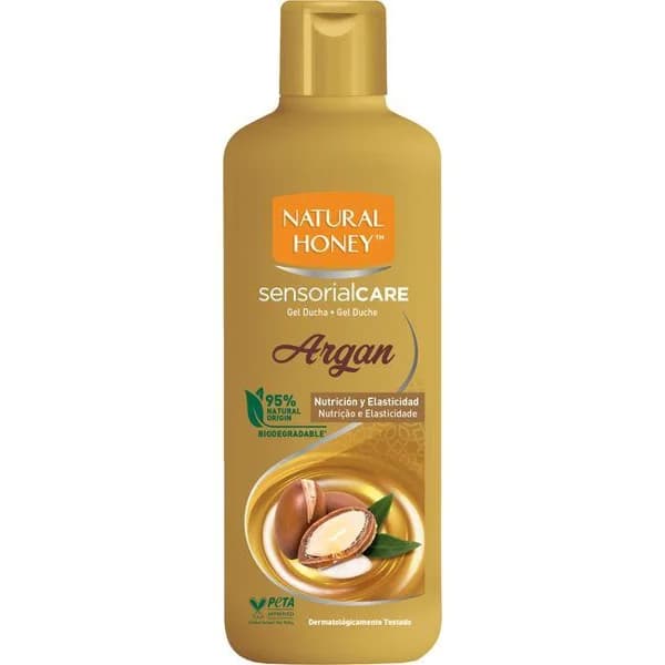 Gel ducha de aceite de argáán NATURAL HONEY, bote 600 ml - 1 ud - Imagen del producto en Findit