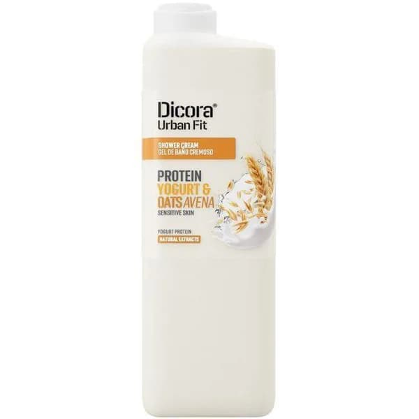 Gel de ducha yogurt y avena DICORA, bote 750 ml - 0.75 l - Imagen del producto en Findit