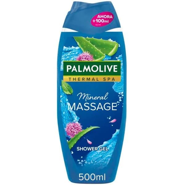 Gel de ducha massag PALMOLIVE, bote 500 ml - 0.5 l - Imagen del producto en Findit