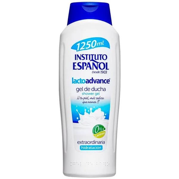 Gel de ducha lactoadvance INSTITUTO ESPAÑOL, bote 1.250 ml - 0 l - Imagen del producto en Findit