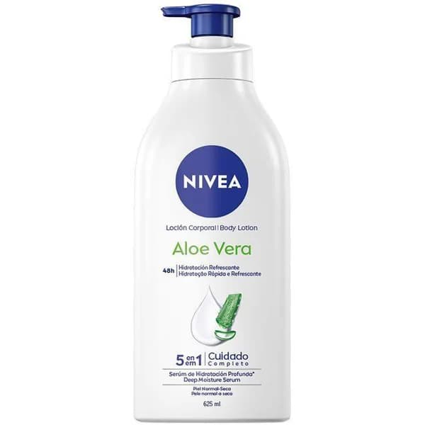 Loción corporal aloe vera NIVEA, dosificador 625 ml - 0.62 l - Imagen del producto en Findit