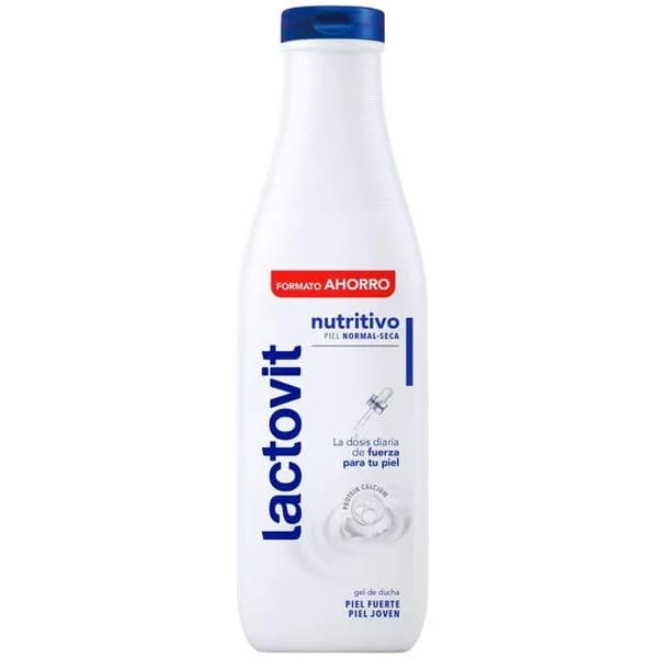 Gel de ducha leche LACTOVIT, bote 750 ml - 0.75 l - Imagen del producto en Findit