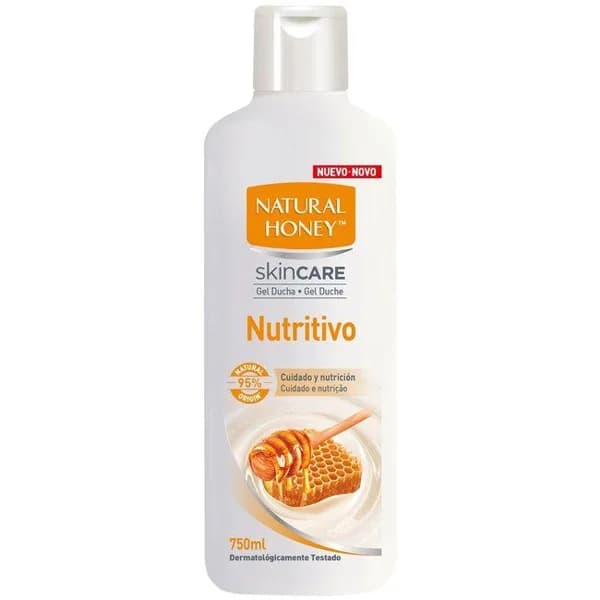 Gel de ducha nutritivo NATURAL HONEY, bote 650 ml - 0.65 l - Imagen del producto en Findit