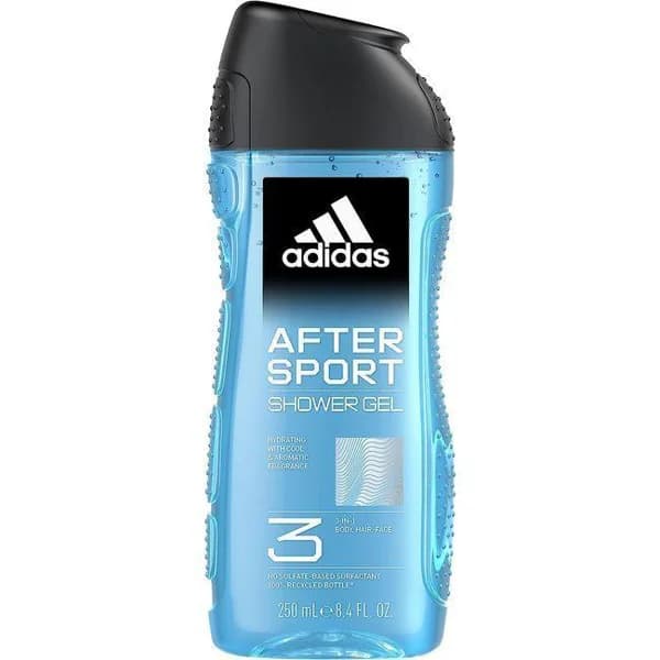 Gel de ducha after sport ADIDAS, bote 250 ml - 0.25 l - Imagen del producto en Findit
