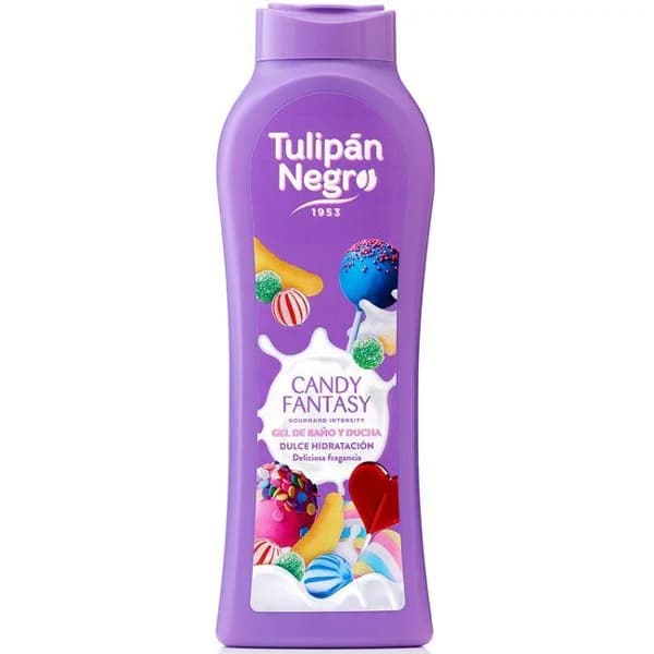 Gel de ducha candy fantasy TULIPAN NEGRO, bote 650 ml - 0.65 l - Imagen del producto en Findit