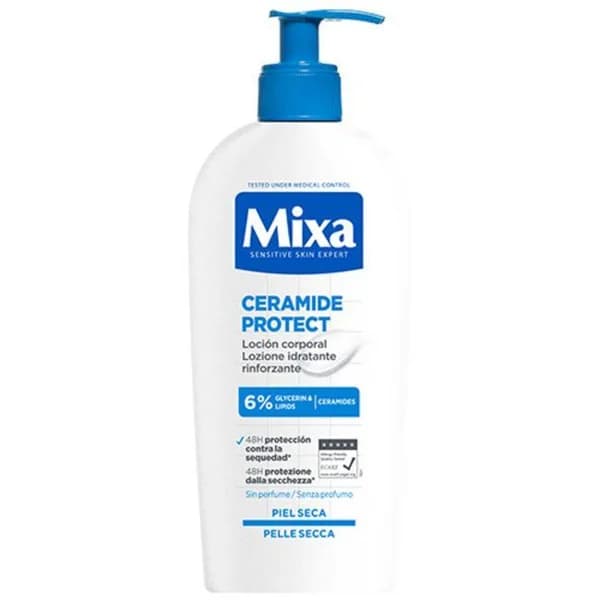 Crema corporal con ceramidas MIXA, dosificador 250 ml - 0.25 l - Imagen del producto en Findit