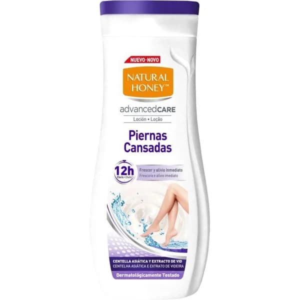 Loción corporal piernas cansadas NATURAL HONEY, bote 330 ml - 0.33 l - Imagen del producto en Findit