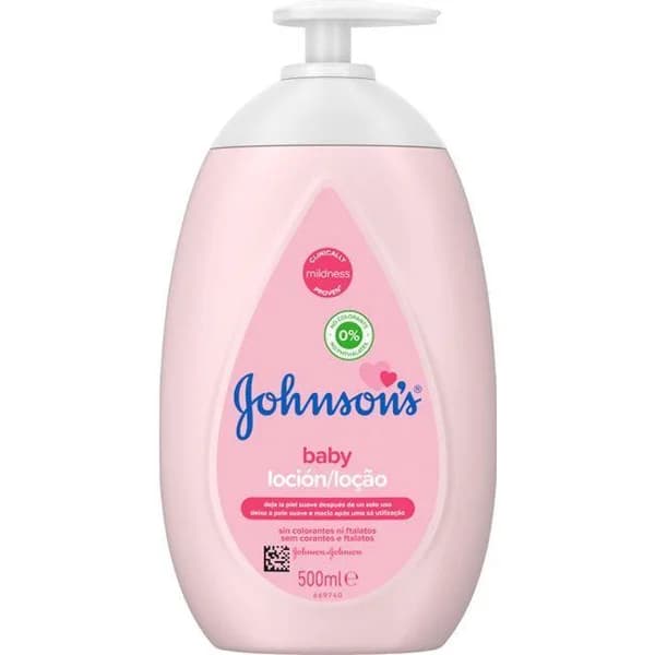 Loción corporal pink JOHNSON`S, dosificador 500 ml - 0.5 l - Imagen del producto en Findit