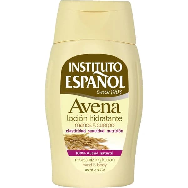 Loción corporal de avena INSTITUTO ESPAÑOL, bote 100 ml - 0.1 l - Imagen del producto en Findit