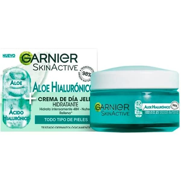 Crema de día aloe + ácido hialurónico SKIN ACTIVE, tarro 30 ml - 0.03 l - Imagen del producto en Findit