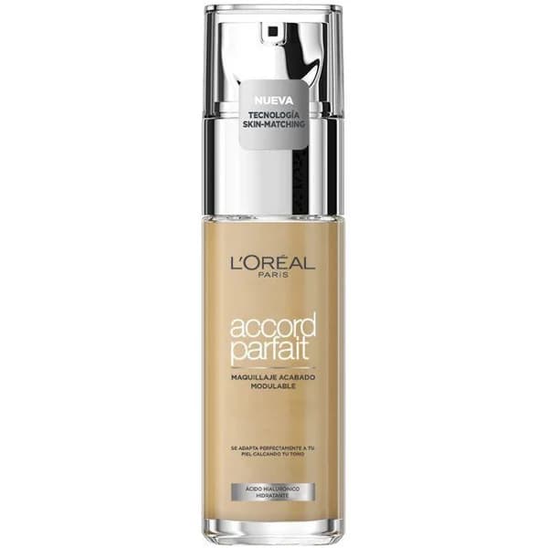 Maquillaje líquido accord pafait 5.n L`OREAL, dosificador 1 ud - 1 ud - Imagen del producto en Findit