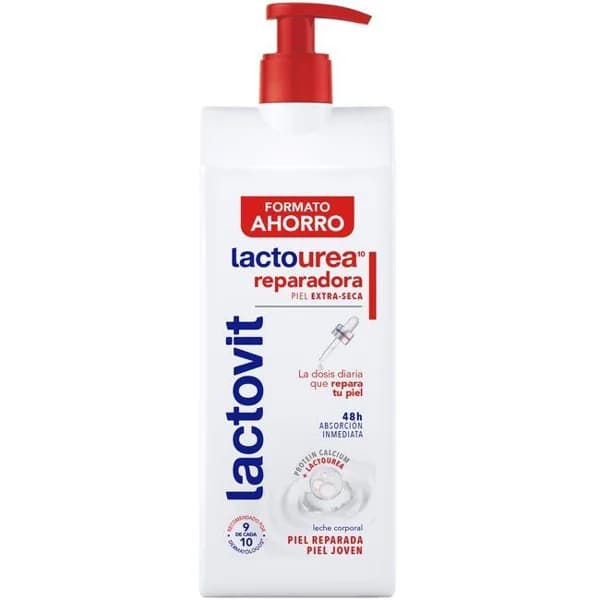 Loción corporal con lactourea LACTOVIT, dosificador 800 ml - 0.8 l - Imagen del producto en Findit