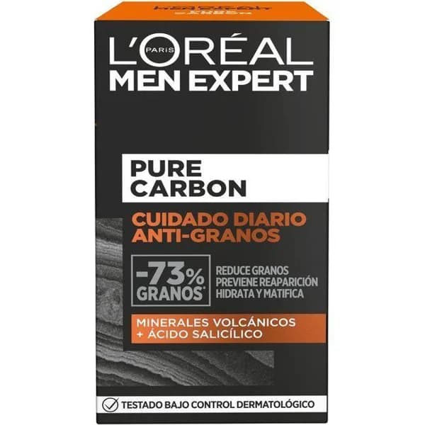 Cuidado diario anti-granos L¿OREAL Men Expert, dosificador 50 ml - 0.05 l - Imagen del producto en Findit