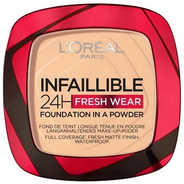 Maquillaje en polvo fresh wear infaill. 40 L`OREAL, pack 1 ud - 1 ud - Imagen del producto en Findit