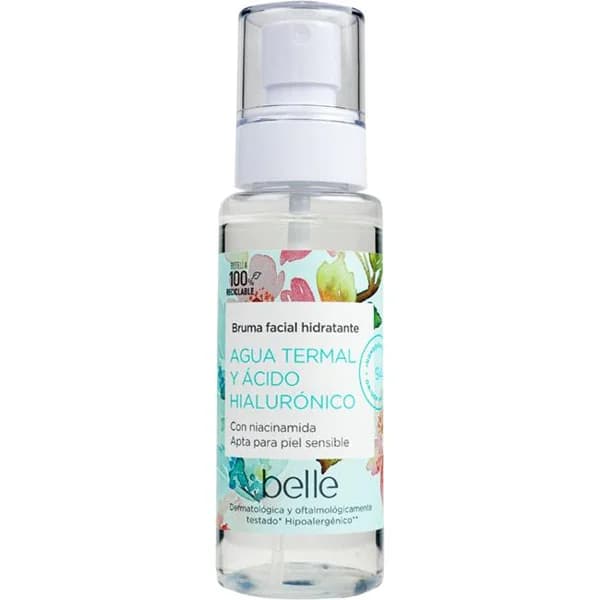 Bruma de agua termal apta piel sensible BELLE, spray 100 ml - 1 ud - Imagen del producto en Findit