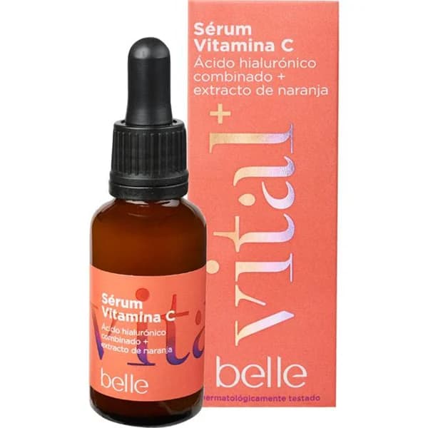 Serum vital+ con vitamina C y hialurónico BELLE, gotero 30 ml - 0.03 l - Imagen del producto en Findit