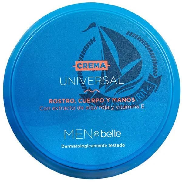 Crema hidratante universal MEN by belle, tarro 100 ml - 1 ud - Imagen del producto en Findit
