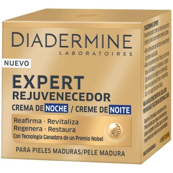 Crema de noche Expert Rejuvenecedora DIADERMINE, tarro 50 ml - 1 ud - Imagen del producto en Findit