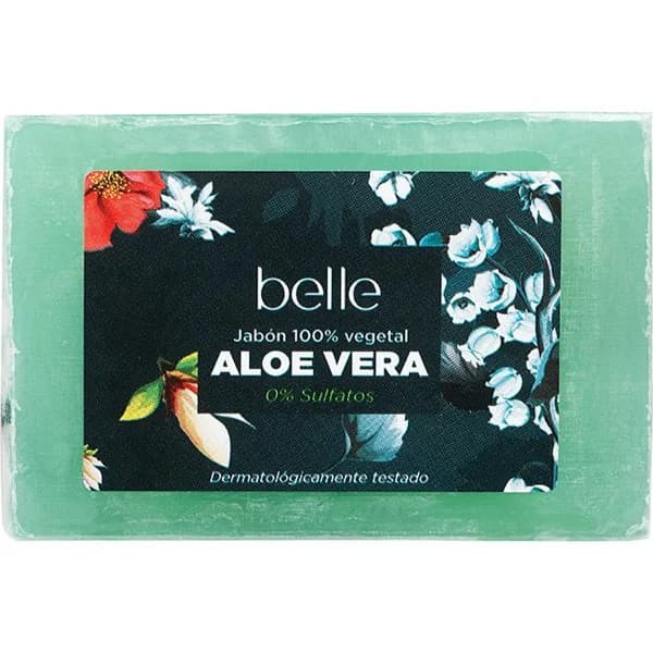 Jabón de manos con aloe vera belle, pastilla 125 g - 0.12 kg - Imagen del producto en Findit