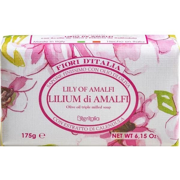 Jabón de manos lirio ITERITALIA, pastilla 175 g - 0.18 kg - Imagen del producto en Findit