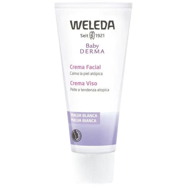 Crema facial de malva blanca WELEDA, tubo 50 ml - 1 ud - Imagen del producto en Findit
