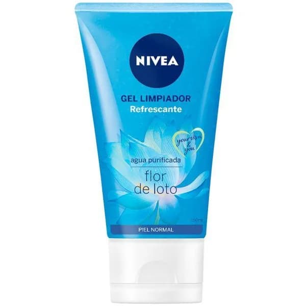 Gel limpiador facial refrescante al agua NIVEA, tubo 150 ml - 1 ud - Imagen del producto en Findit